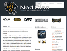 Tablet Screenshot of ned-clan.com